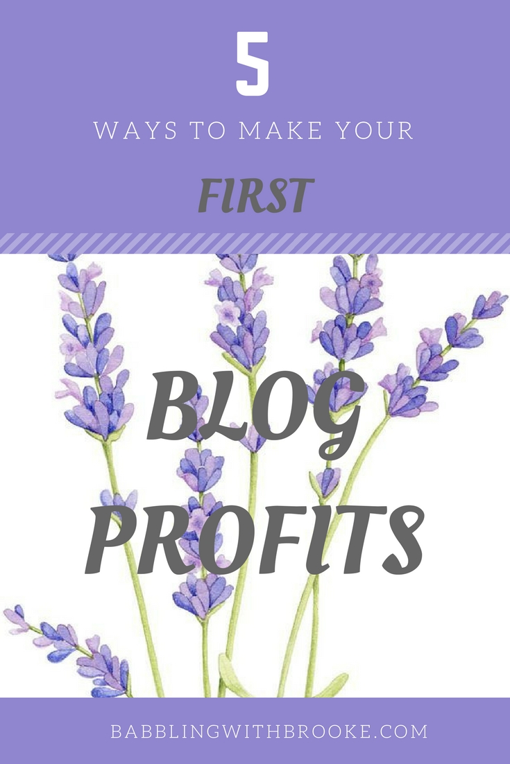 5 Ways to Make a Profit on Your Blog