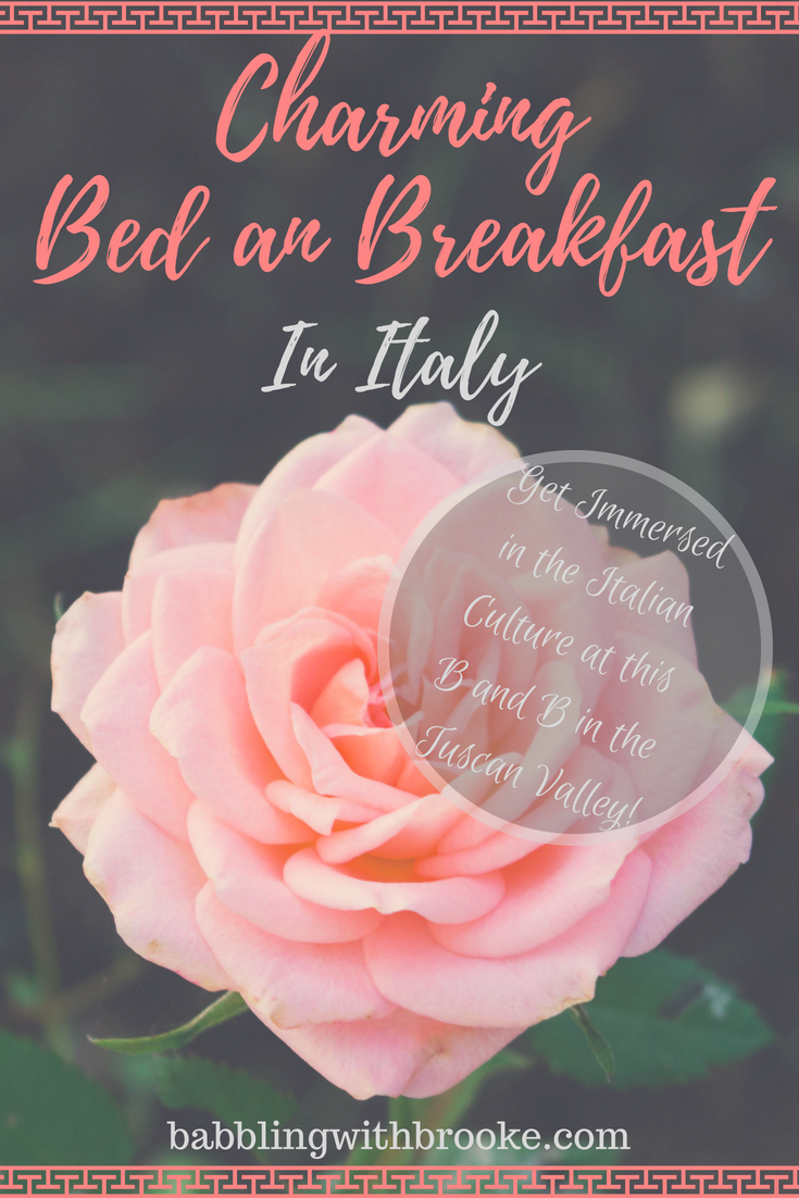 A great bed and breakfast In Tuscany Italy! This B and B is guaranteed to make your travel easier and immerse you in the Italian Culture. #tuscany #BandB #Italy #traveltoitaly #traveltotuscany