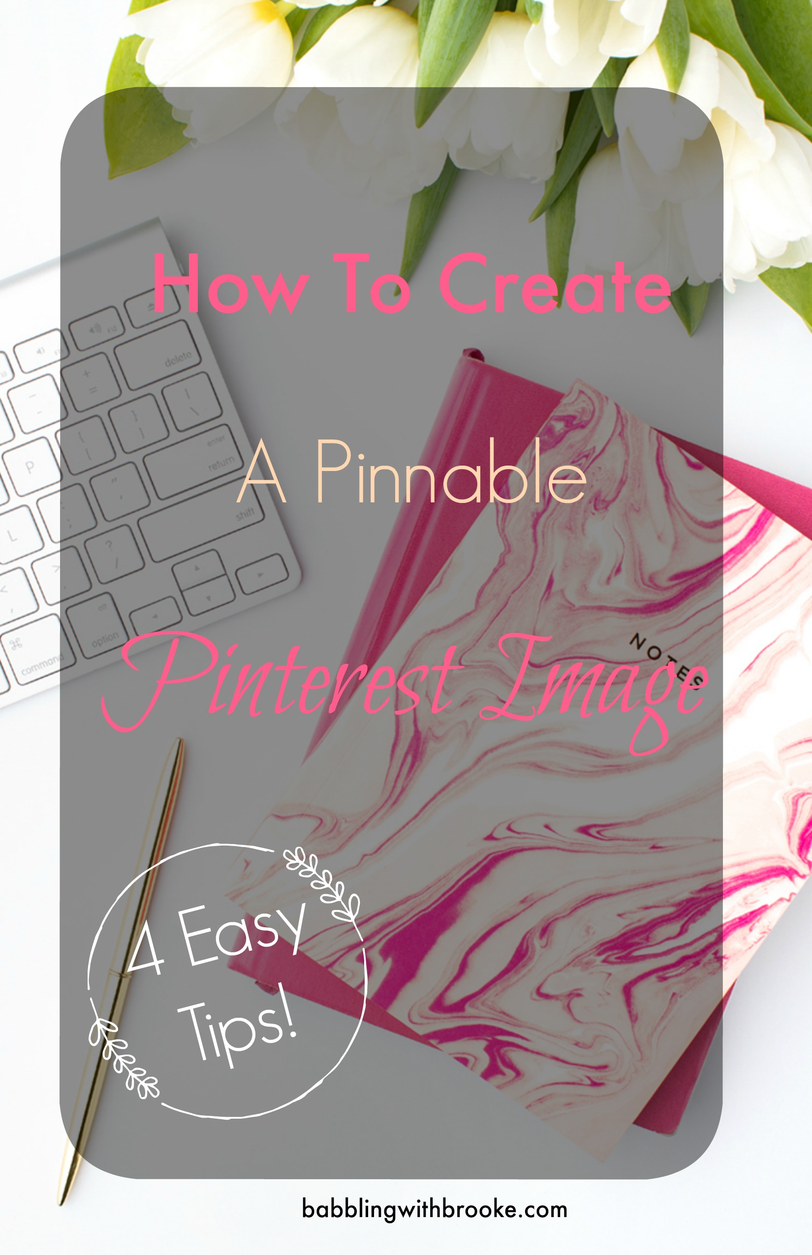 4 Easy Tips to improving your Pinterest strategies and improving you Pinterest profile! #pinteresttips #socialmediamarketing #howto #blogger 