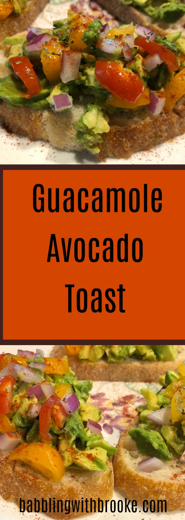 A healthy, easy and delicious meal or snack recipe! Avocados are a great source of nutrients and vitamins and make for a excellent snack or meal! #avocadotoast #guacamole #healthyrecipe #easyrecipe