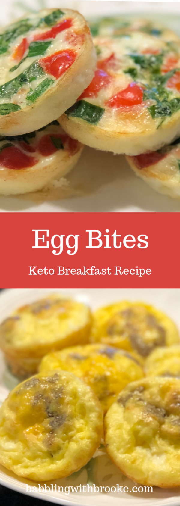 These are delicious and easy keto breakfast egg bites! Perfect for meal prepping or for adjusting to your ideal flavors. #eggbites #ketobreakfast #easyrecipes #easybreakfastrecipe #ketorecipe